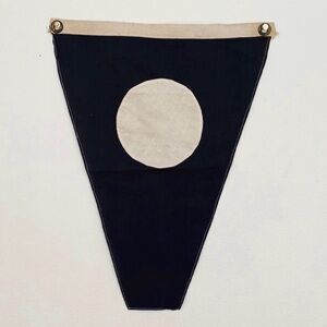 Vintage Navy Cotton Nautical Signal Flag “2”